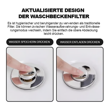 👑Letzter Tag der Aktion 49 % Rabatt👑Pop-up-Abflussfilter für Waschbecken----🛀Beseitigt Gerüche und verhindert Verstopfungen
