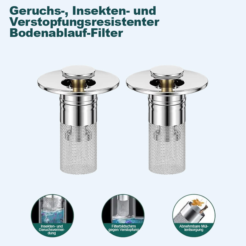 👑Letzter Tag der Aktion 49 % Rabatt👑Pop-up-Abflussfilter für Waschbecken----🛀Beseitigt Gerüche und verhindert Verstopfungen