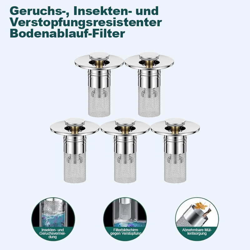 👑Letzter Tag der Aktion 49 % Rabatt👑Pop-up-Abflussfilter für Waschbecken----🛀Beseitigt Gerüche und verhindert Verstopfungen